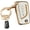 4-button-white, variant on Key Fob Cover Compatible with Fit for Toyota Fortuner Tundra Camry RAV4 Highlander Corolla Keychain Case Holder Protector,4-button-white