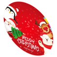 thumbnail image 3 of Christmas Tree Skirt 90cm Soft  Snowman Decoration Floor Mat Pad Holiday Ornament  Party Type, 3 of 9