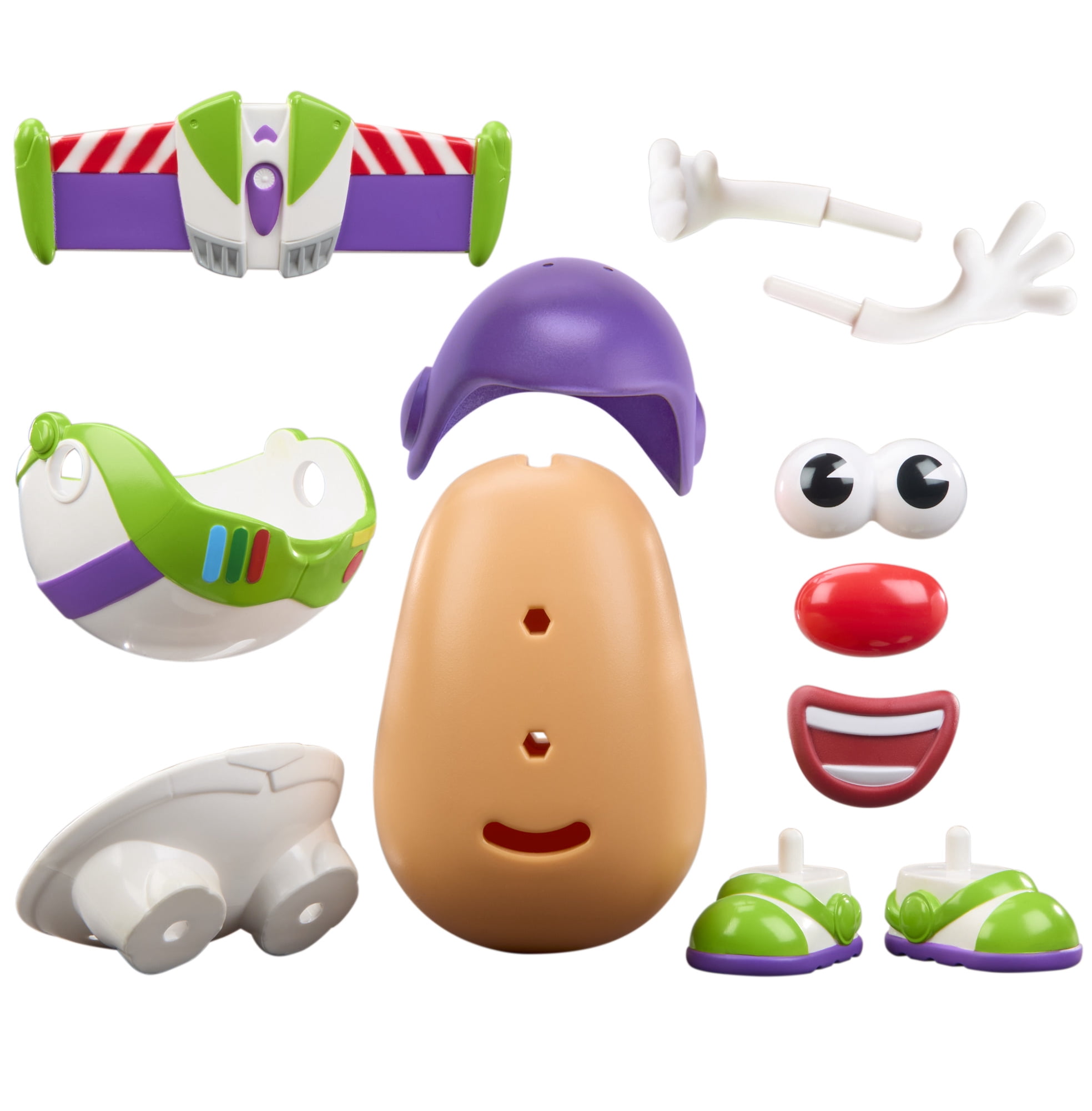 Potato Head Histoire de jouets Buzz la Patate, coffret avec 12 pièces, jouets préscolaires, dès 2 ans