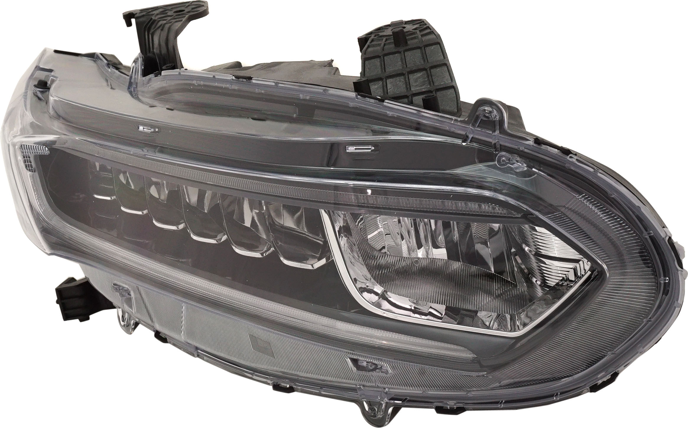 Replacement RH10010057 Headlight Compatible With 2018-2021 Honda Accord Right Passenger Halogen With bulb(s)