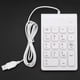 thumbnail image 5 of 2X Mini USB con Cable Numérico Teclado Numérico 18 Teclas Teclado Digital para Contabilidad Cajero Portátil Android Portátil Tabletas PC (), 5 of 5