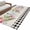 Off White, variant on Rectangle Area Rugs 4 x 6 Ft, Pink Spring Floral Non-Slip Residential Carpet, Black White Plaid Pastoral Flowers Rustic Indoor Crawling Mats Runner Rugs for Living Room/Dining Room/Bedroom