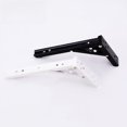 thumbnail image 1 of Soporte de resorte de hierro de tres pliegues para gabinete Soporte de soporte triangular Soporte de placa laminar Estante de almacenamiento Accesorios de hardware, 1 of 5