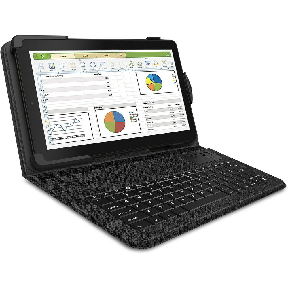 RCA 10.1" Tablet 16GB Quad Core Bonus Keyboard/Case