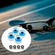thumbnail image 1 of 4 Ruedas de Longboard de 60 Mm para Camiones, Ruedas con Luces Intermitentes para Monopatín, Hombres, Mujeres, Al Aire Libre, Monopatín, Mon Azul claro Soledad Rueda de patineta iluminada, 1 of 7