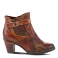thumbnail image 5 of L'Artiste Captivate Hand-Painted Leather Ankle Bootie, 5 of 7