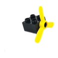 thumbnail image 3 of Bloques de construcción de gran tamaño creativos, accesorios mecánicos, gancho, escalera, ladrillos compatibles, juguetes para niños, 3 of 5