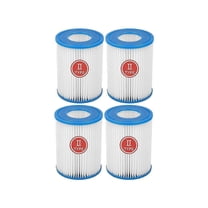 4-piece pool pump filter set, compatible with Bestway II filters