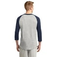 thumbnail image 2 of T200 Sport-Tek Men's Softball Shirt Colorblock Raglan Jersey, 2 of 6