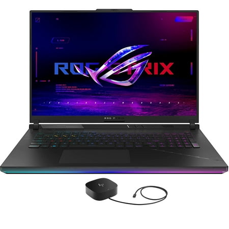 ASUS ROG Strix SCAR 18 G834 Gaming/Entertainment Laptop (Intel i9-13980HX 24-Core, 18.4in 240Hz Wide QXGA (2560x1600), GeForce RTX 4090, 32GB DDR5 4800MHz RAM, Win 11 Pro)