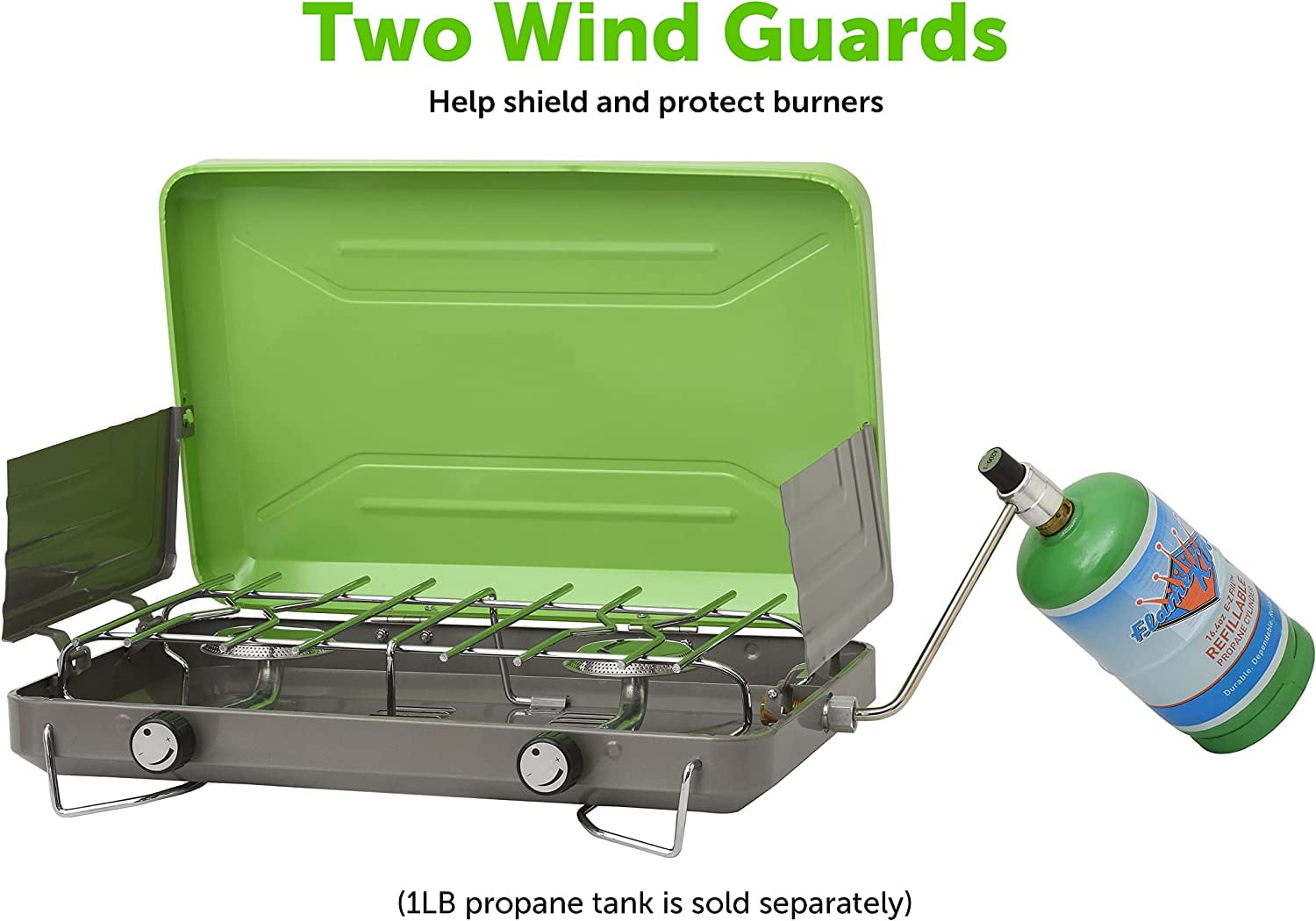 【CAMP GEEKS】 TFO-2UNIT.flame CAMP GEEKS】 TFO-2UNIT.flame 2 Burner Portable Propane Gas