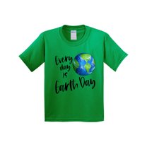 Inktastic Every Day is Earth Day Youth T-Shirt