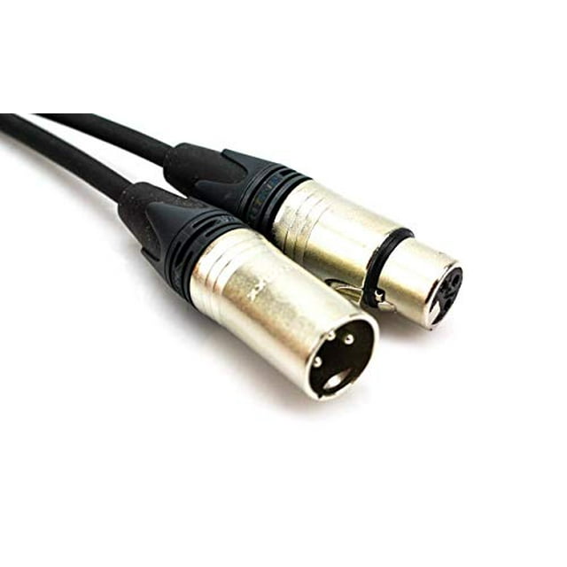Pro Co Câble de Microphone 50 XLR (M) à XLR (F) Lo-z, Jauge 2x 24