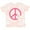 Tie Dye Pink, variant on Inktastic Peace Sign Cute Daisy Flowers Girls Toddler T-Shirt
