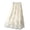 ☪483-Beige, variant on Women's High Waist Double Layer Tulle 3D Floral Midi Mesh Skirt - Feminine Textured Silhouette with Embellished Detail for Evening Wear