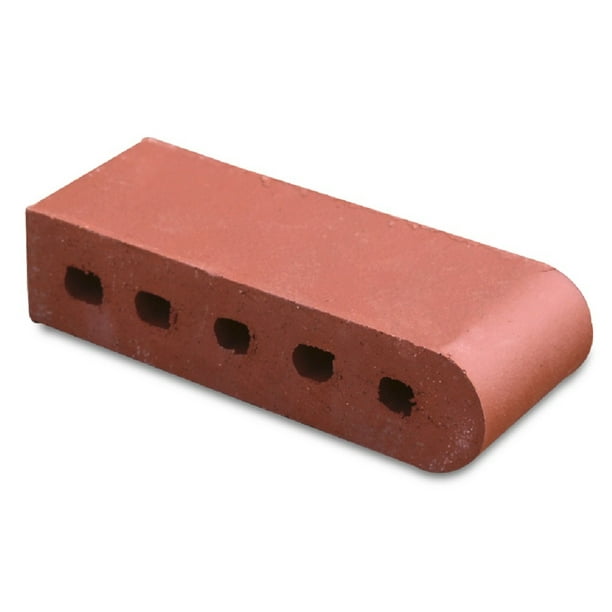 Pacific Clay Products Inc 74500200 Sunset Red-Colored 12" Brick Coping