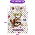 thumbnail image 5 of Back to School Cute Ragdoll Quilt Bedding Set Cat Lover Kitten Owner Gifts Idea 1 Blanket Bed Cover 2 Pillowcases - 13010, 5 of 5