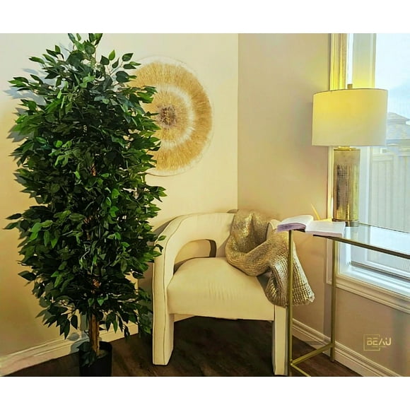 Ficus Benjamina Artificial Tree 5.8ft
