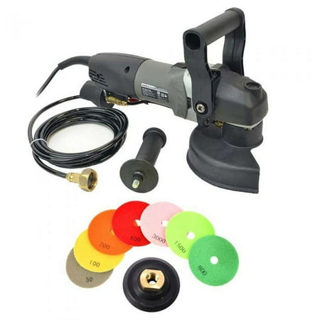 

Hardin WV5BGRIN VSP5 5 Var Speed Polisher and 8 pc 5 Diamond Polishing Pad Set