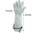 thumbnail image 3 of Homekingdee Long Tube Gardening Gloves Made of Cowhide - Thick and Highly Protective Leather Work Gloves for Gardening, Landscaping and Labor Protection, 3 of 6