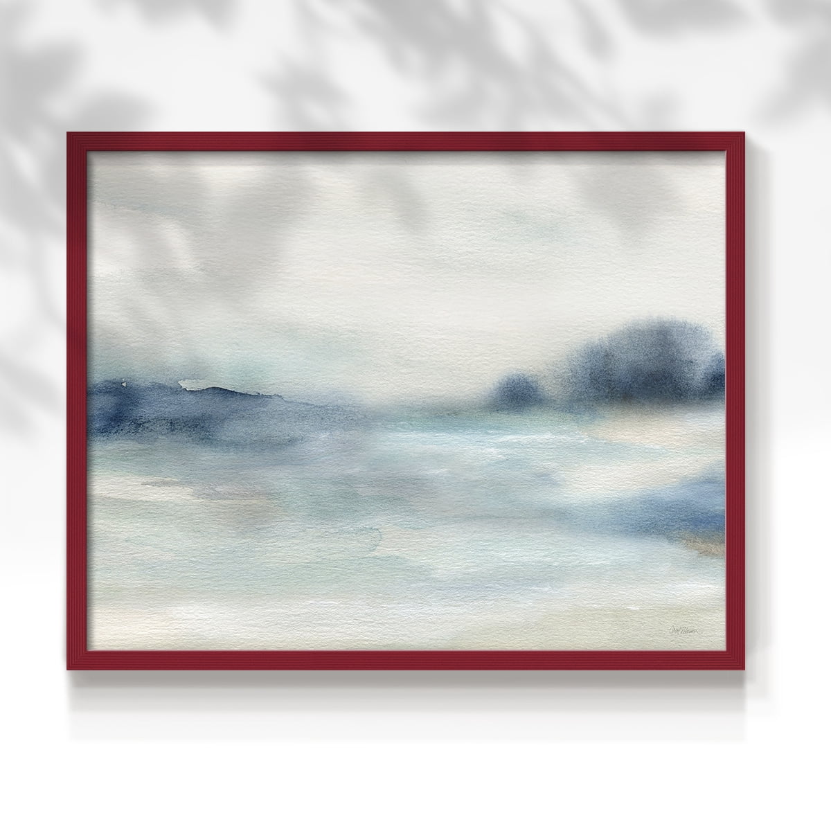 Simply Soft Morning by Carol Robinson - Restickable Framed Giclée Print