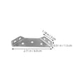 thumbnail image 2 of GOOHOCHY 40Ud Escuadras Para Esquinas De Gabinete En Inoxidable Plata Resistentes, 2 of 8