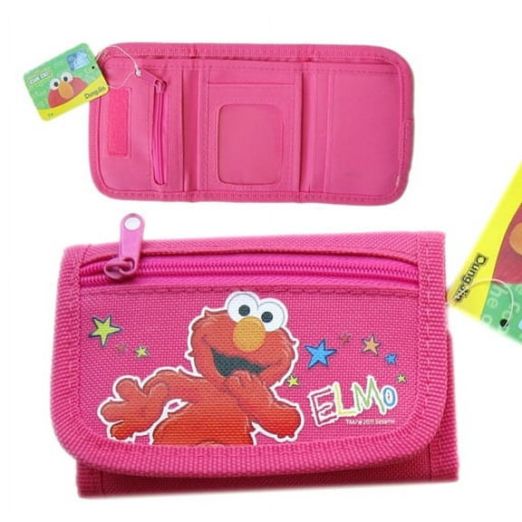 Elmo Wallet Sesame Street Wallet (Blue)