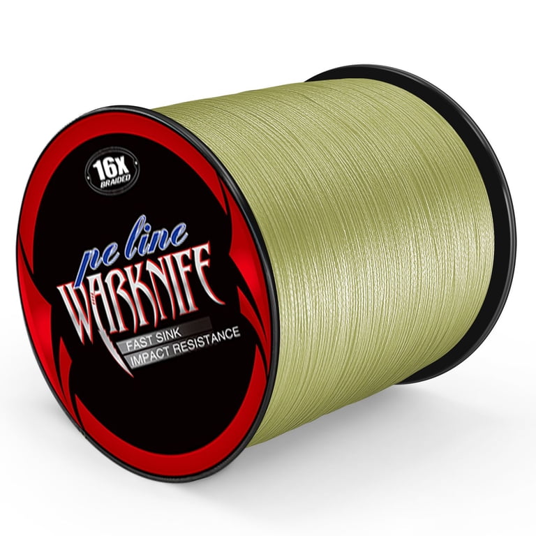 16 Stränge 100M-2000M Grau Hohl Pe Dyneema Geflochtene Angelschnur 9.1-136kg eBa