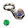 thumbnail image 1 of PENGXIANG Solar System Planet Accessoires de Porte-Clés Pendentif Phosphorescent, 1 of 4