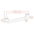 thumbnail image 2 of CKP #2688 Windsor Collection 4 in. (102mm) Bar Pull, Brushed Satin Brass, 2 of 4