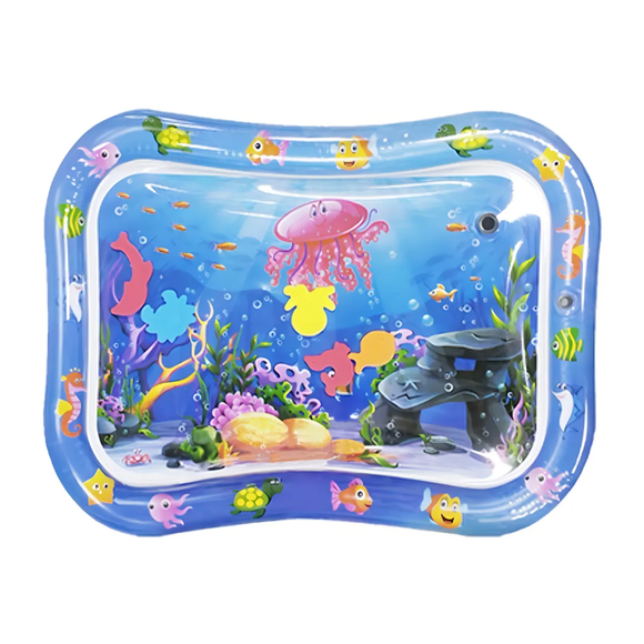Cojín Tapete Agua Inflable Inteligencia Hogar 66x50cm Estimulación Bebé