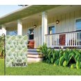 thumbnail image 5 of Summer Garden Flag 12x18 Double Sided Vertical, Seasonal Watercolor Green Plants Garden Yard Flags Outside Outdoor Small House Decoration (ONLY FLAG), 5 of 6