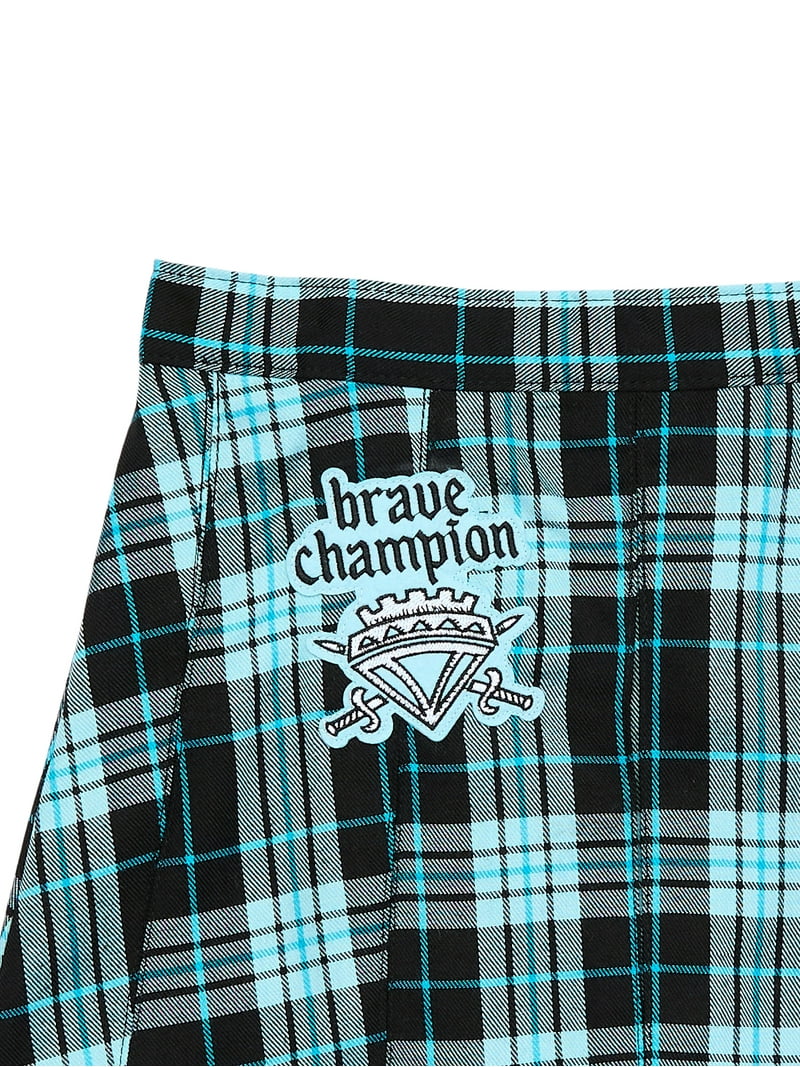 Descendants Girls Plaid Pleated Skirt Sizes 4-16 Fashionista
