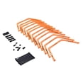 thumbnail image 2 of S SERENABLE Agility Rings Fitness Feet Training Equipment Portable Workout Rugby Folding Orange, 2 of 9