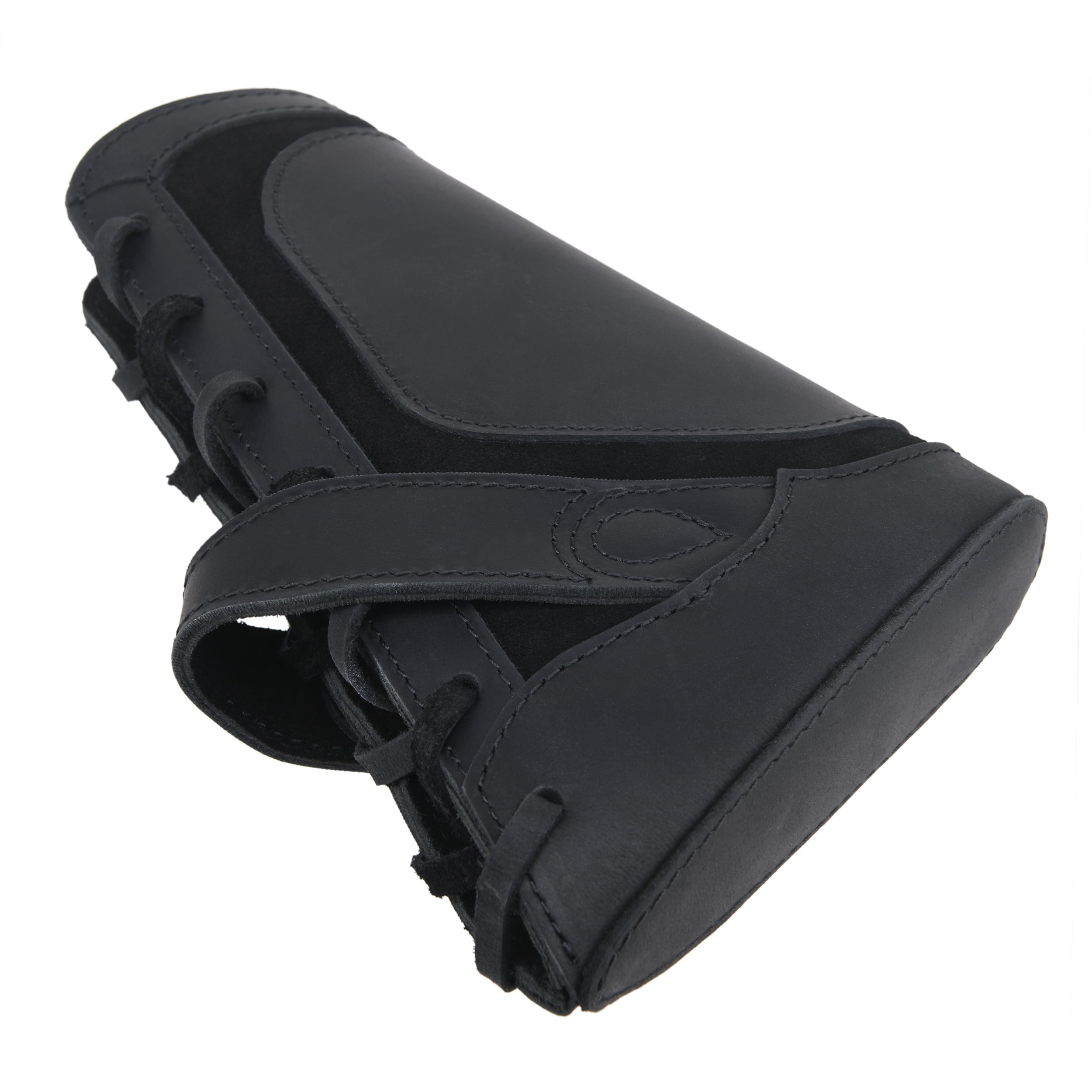 WAYNE'S DOG No-Drill Leather Rifle Buttstock Gun Cheek Rest for .308 .30-06 .45-70 .44MAG