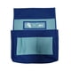 thumbnail image 4 of Bolsillos para sillas, bolsa para asiento, 15,75 pulgadas x 18,11 pulgadas x 2,36 pulgadas, respaldo de silla, organizador, respaldo para estudiantes Azul, 4 of 8