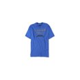 thumbnail image 1 of Camiseta Horizon NY con Gráfico de Bigote para Hombre Azul Extragrande, 1 of 1