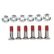 thumbnail image 5 of Kit de pernos de rueda Dentada ANGGREK M8 Grado 10.9 6PCS para Yamaha YZ YZF, 5 of 8