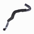 thumbnail image 3 of KarParts360 For Cadillac CTS 2016 2017 2018 2019 Radiator Inlet Hose | Rubber | Black | Protective Sleeve Attached, 3 of 4