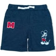 thumbnail image 4 of Disney Boy's Mickey Mouse Baby Shorts, Tee and Romper Toddler Clothes Set, 4 of 4