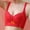 Red, variant on Ofreoo Bras for Women Lace Thin Style Ventilate Comfort Large Size Bra Without Steel Rim Great Gifts for Less