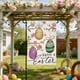 thumbnail image 1 of CaiYueKe Double Sided Easter Garden Flag Outdoor Yard Decoration Waterproof Weather Resistant Reversible Double Stitched Spring Holiday Welcome Home Patio Decor, 1 of 7