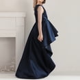 thumbnail image 6 of HJYCHN Kids Dress Sleeveless High Low Evening Gown with Asymmetric Hemline for Girls Dress 14-15 Years, 6 of 7