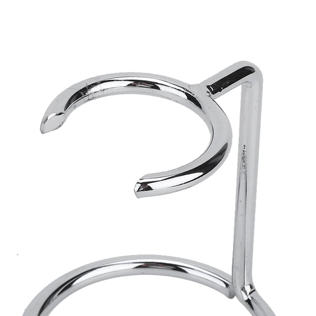 Soporte para maquinilla de afeitar de seguridad, soporte para brocha de afeitar de acero inoxidable, soporte para maquinilla de afeitar de deseseño compacto para viajes