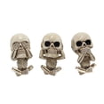thumbnail image 2 of Adorno De Coche Con Cabeza De Calavera De Resina, Decoración De Salpicadero De Coche Con Cabeza De Tres Calaveras, Estatua De Cabeza De Calavera Personalizada, Figura De Cabeza De Calavera, Cateissary VI003965-00, 2 of 7