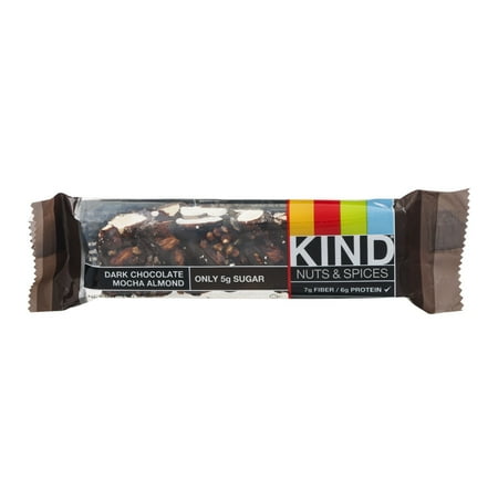 KIND Nuts & Spices Dark Chocolate Mocha Almond Bar, 1.4 OZ