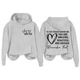 thumbnail image 4 of Long Sleeve Shirts for Women Hemlock To The Person Behind Me Hoodie Dear Person Behind Me Hoodie You Are Amazing Enough Hoodie Unisex Hoodie Sweatshirt, 4 of 4