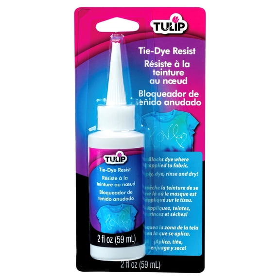Tulip Tie-Dye Resist Fabric Design Tool, 2 fl oz – Washout Resist Medium for Tie Dye, Batik-Style Fabric Art & Custom Designs