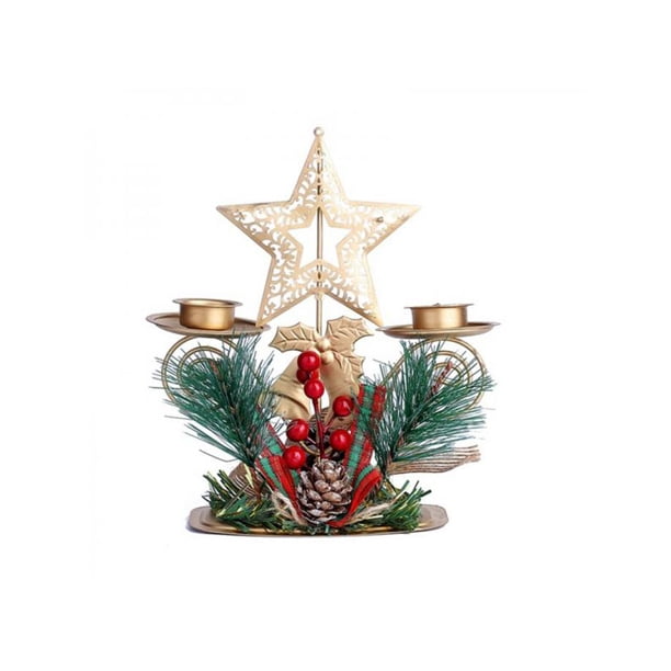 Candlestick Rotating Romantic Spin Carousel Tea Light Candle Holder Christmas Tree Candlelight Dinner Home Decor Walmart Com Walmart Com