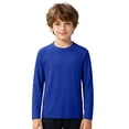 thumbnail image 2 of Rash Guard for Boys Long Sleeve Sun Protection Boys Athletic Shirts Quick Dry Shirt Beach Boys Tshirt 5-6 Years, 2 of 9